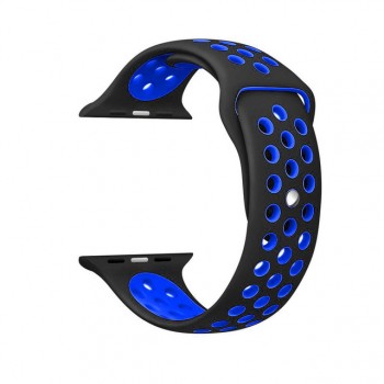 NK6 Sport Silicone Watchband  Breathable hole  Replacement Strap for Apple watch series 1 2 3 4 Strap 40/44MM 38/42MM Bracelet