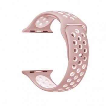 NK6 Sport Silicone Watchband  Breathable hole  Replacement Strap for Apple watch series 1 2 3 4 Strap 40/44MM 38/42MM Bracelet