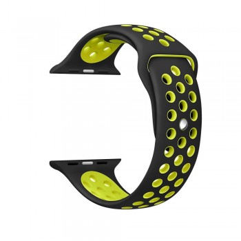 NK6 Sport Silicone Watchband  Breathable hole  Replacement Strap for Apple watch series 1 2 3 4 Strap 40/44MM 38/42MM Bracelet
