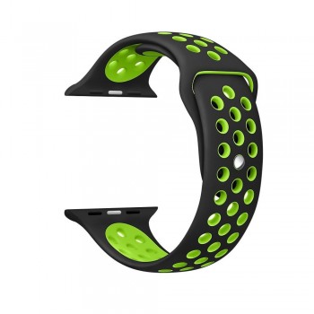 NK6 Sport Silicone Watchband  Breathable hole  Replacement Strap for Apple watch series 1 2 3 4 Strap 40/44MM 38/42MM Bracelet