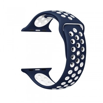 NK6 Sport Silicone Watchband  Breathable hole  Replacement Strap for Apple watch series 1 2 3 4 Strap 40/44MM 38/42MM Bracelet
