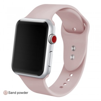 mu sen Soft Silicone Replacement Sport Band For 38mm Apple Watch Series1 2 42mm Wrist Bracelet Strap For iWatch Sports Edition
