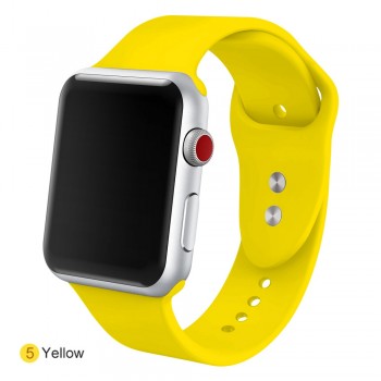 mu sen Soft Silicone Replacement Sport Band For 38mm Apple Watch Series1 2 42mm Wrist Bracelet Strap For iWatch Sports Edition