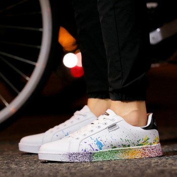 Mens womens Skateboarding Shoes Lace Up Skateboard Sneakers Low Upper Flat Shoes Mens Sports Shoes size35-46