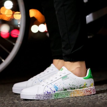 Mens womens Skateboarding Shoes Lace Up Skateboard Sneakers Low Upper Flat Shoes Mens Sports Shoes size35-46
