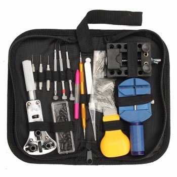 144pcs Watch Repair Watch tools Back Case Opener Spring Bar Pin Hand Remover Watch Repair Tool Kit horloge gereedschapset