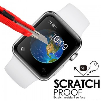 3D Full Coverage Tempered Glass For Apple Watch band Series 1 2 3 4 Protective Film Screen Protector on iwatch 38 42 40 44 mm