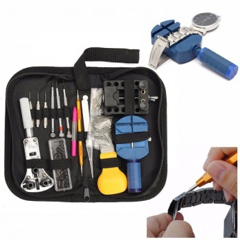 144Pcs Watch Tools Watch Opener Remover Spring Bar Repair Pry Screwdriver Clock Watch Repair Tool Kit Watchmaker Tools Parts