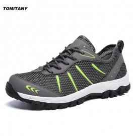 Man Camping Hiking Shoes Men Mountain Climbing Trekking Walking Shoe Mens Hunting Outdoor Sneakers Plus Big Size