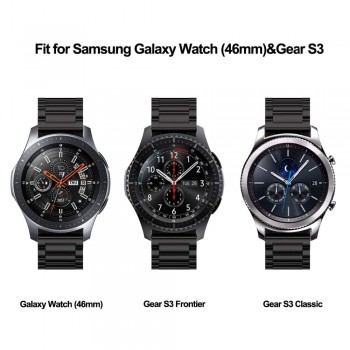 22mm Universal Milanese Loop band for Samsung Gear S3 Classic/S3 Frontier/galaxy watch 46mm Adjustable Stainless Steel Strap