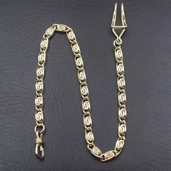 New Arrival Personality 1pc High Quality Alloy Steampunk Mens Pocket Watch Chain Black/Silver/Golden/Bronze/4 Colors For Choice