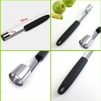 Stainless Steel Core Seed Remover Fruit Apple Pear Corer Easy Twist Kitchen Tool
