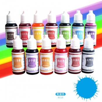 1Pcs 15ml Edible Pigment Macaron Cream Food Coloring Healthy Safe Cake Fondant Baking Ingredients Cake Color Edible Baking Tool