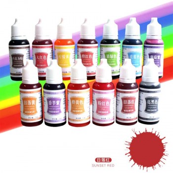 1Pcs 15ml Edible Pigment Macaron Cream Food Coloring Healthy Safe Cake Fondant Baking Ingredients Cake Color Edible Baking Tool