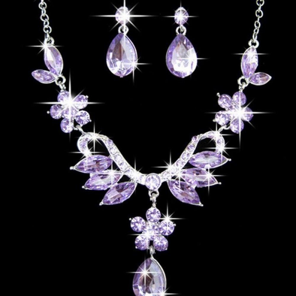 2017 NEW Fashion Luxury Charm Prom Wedding Bridal Jewelry Crystal Rhinestone Necklace Pocket Watch Chain Set L9153