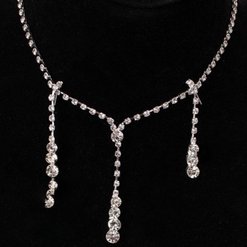 2017 NEW Fashion Charm Prom Wedding Bridal Jewelry Crystal Rhinestone Necklace Pocket Watch Chain Set L9153