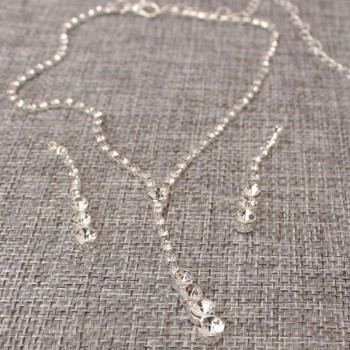 2017 NEW Fashion Charm Prom Wedding Bridal Jewelry Crystal Rhinestone Necklace Pocket Watch Chain Set L9153