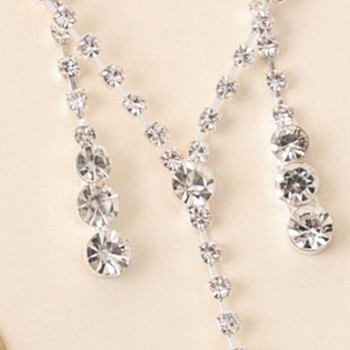 2017 NEW Fashion Charm Prom Wedding Bridal Jewelry Crystal Rhinestone Necklace Pocket Watch Chain Set L9153