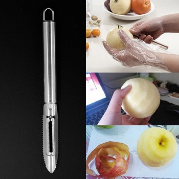 Durable Easy Quick Stainless Steel Fruit Vegetable Tools Apple Potato Peeler Scraper Blade Home Essential Gadget Cocina