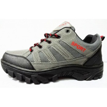 2017 Men hiking shoes comfortable men lace up sport shoes outdoor walking