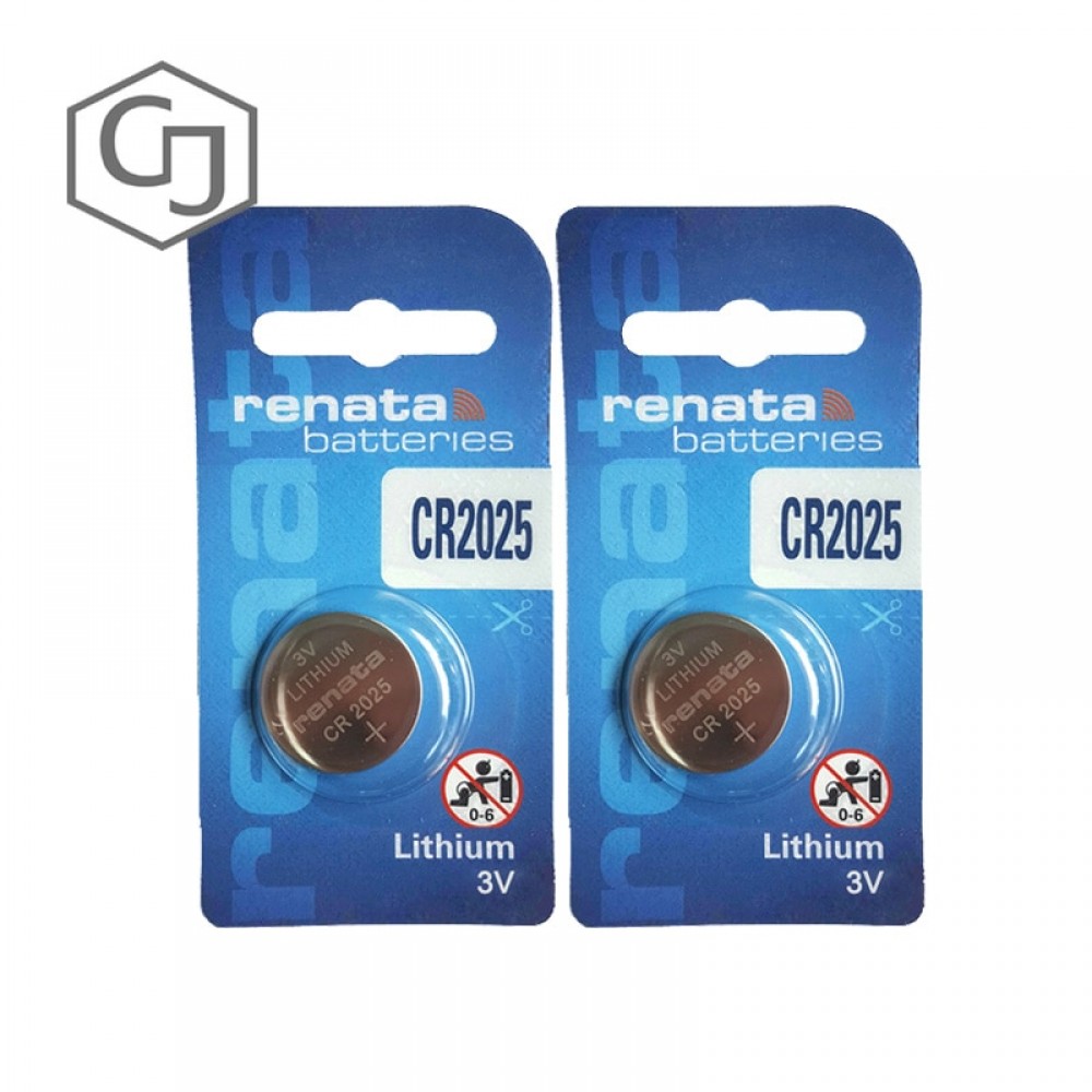 2pcs/lot Renata Button Cell Battery  Watches 3V Remote Control Toy Batteries