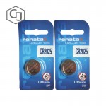 2pcs/lot Renata Button Cell Battery  Watches 3V Remote Control Toy Batteries