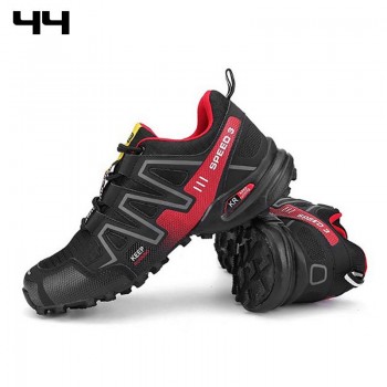 New Mountain Climbing Outdoor Hiking Boots Non-slip Hiking Shoes Shock Absorption Cross Country Walking Shoes For Male