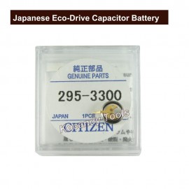 Japanese CT 295.33  Eco-Drive Capacitor Battery Factory Sealed Genuine Part No. 295-3300 Watch Battery Accumulator