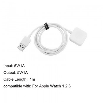 GYKZ Original 1M Fast Wireless Magnetic Charging Cable for Apple Watch Charger Adapter for i-Watch Series 1 2 3 38 42mm