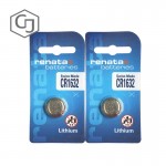 2Pcs/lot renata CR1632 CR 1632 3v Lithium Battery Remote control battery car remote battery Scales , motherboard battery
