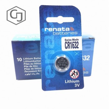 2Pcs/lot renata CR1632 CR 1632 3v Lithium Battery Remote control battery car remote battery Scales , motherboard battery