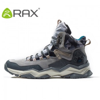 RAX 2018 Waterproof Hiking Shoes For Men Winter Hiking Boots Men Outdoor Boots Climbing Walking Mountaineering Trekking Shoes