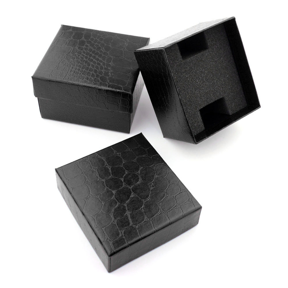 2019 New Arrival  Crocodile Durable Present Gift Box Case For Bracelet Bangle Jewelry Watch Box12.06
