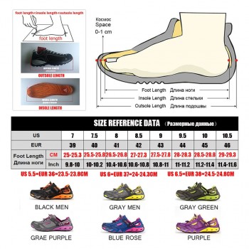 new arrival outdoor hiking shoes sapatilhas mulher trekking men randonnee scarpe uomo women wading upstream breathable mesh