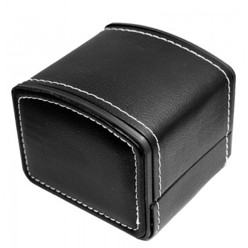 Fashion Watch Box Gift Boxes Genuine Leather Watch Box with Pillow Watch Packaging For Bangle Ring Earrings Wrist Watch Box