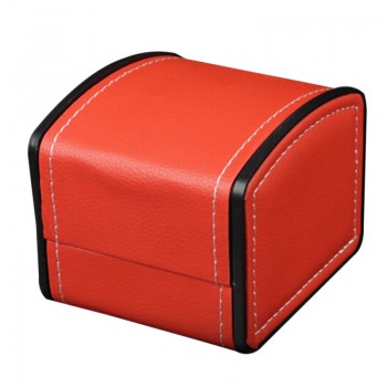 Fashion Watch Box Gift Boxes Genuine Leather Watch Box with Pillow Watch Packaging For Bangle Ring Earrings Wrist Watch Box