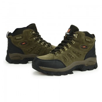 New Men/Women Hiking Shoes Non-slip Waterproof Climbing Shoes Anti-skid Wear Resistant Breathable Hiking Boots 1216