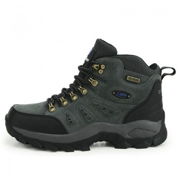 New Men/Women Hiking Shoes Non-slip Waterproof Climbing Shoes Anti-skid Wear Resistant Breathable Hiking Boots 1216
