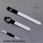 BLIGER White Stainless Steel Watch Hand Fit for ETA 6497 6498 ST36 Series Hand-Winding Movement H23