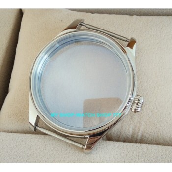 parnis 44MM 316L stainless steel watch case fit 6497/6498 Mechanical Hand Wind movement 01