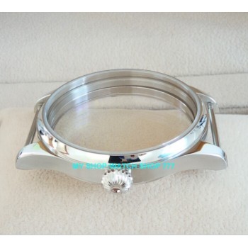 parnis 44MM 316L stainless steel watch case fit 6497/6498 Mechanical Hand Wind movement 01