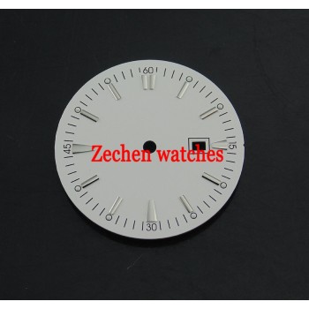 Bliger 35mm watch Dial  fit Miyota 8205/8215/821A,Mingzhu 2813/3804,eta 2836/2824 movement watch case Black round dial