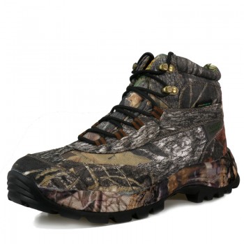Men Outdoor Waterproof Hiking Shoes Boots Military Tactical Desert Combat Ankle Boots Army Boots Camouflage Shoes