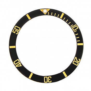 4 colors 38/30.6mm Ceramic Bezel Insert For Seiko Watches Mens Watch Replace watch face scale circle Black Blue gold Green