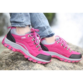 2017 Hiking Shoes Women Waterproof Outdoor Walking Sport Comfortable Breathable Sneaker for Lady Trainers