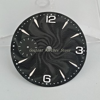 36.8mm Goutent Watch Dial Kit ETA 6497,Seagull st36 Mechanical Mens Watch Faces (6 Styles of Faces)