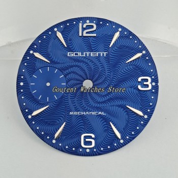 36.8mm Goutent Watch Dial Kit ETA 6497,Seagull st36 Mechanical Mens Watch Faces (6 Styles of Faces)