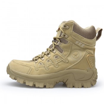 MANLI Hiking Shoes For Mountain Outdoor Sports Tactical Men Military Boots Special Force Tactical Desert Combat Ankle Boats Boot