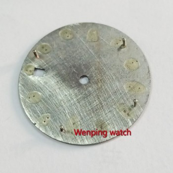 28.5mm no logo luminous date window Watch Dial fit MIYOTA 8215 821A Mingzhu 2813 Automatic Movement 40mm size watch case