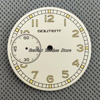 36.8mm Watch Dial Kit ETA 6497 Seagull ST36 Movement Sterile Watch Faces